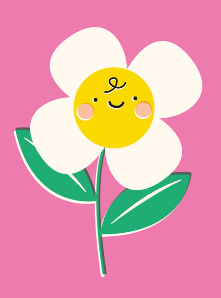 Notecards (Pk6)- Happy Daisy