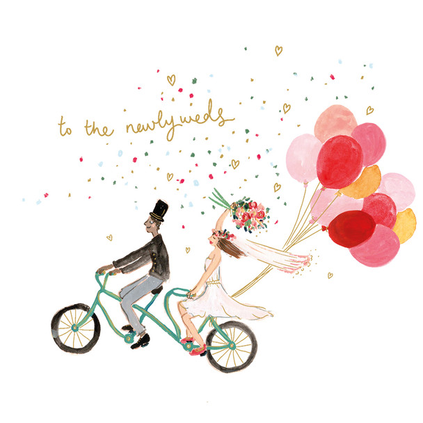 WD- To The Newlyweds (Gold Foil)