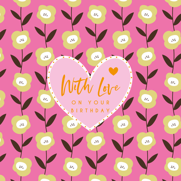 HB- With Love (Foiled & Embossed)