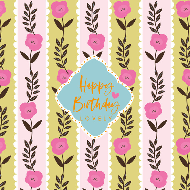 HB- Lovely (Foiled & Embossed)