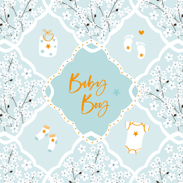 NB- Baby Boy (Foiled & Embossed)