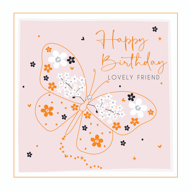 Signature HB- Lovely Friend (with Crystals)