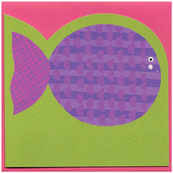 Huffalumpa- Fish (Die-cut)