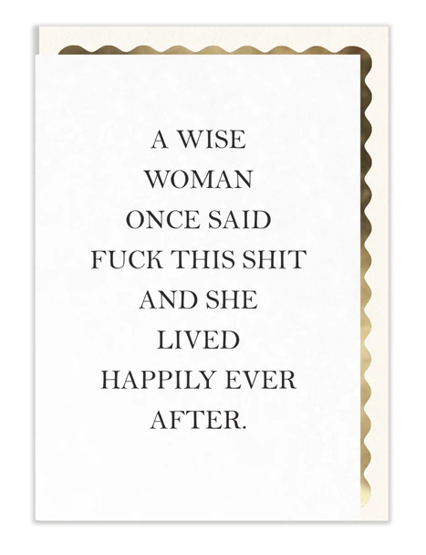 Fuck This Shit (Flecked w Gold)