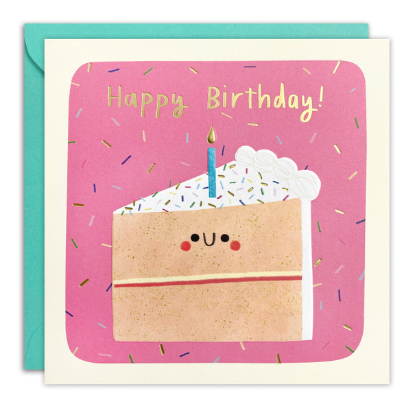 Sq Peg HB- Cake Slice (unbagged)