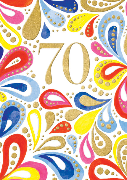 HB- 70th (Gold Foiling,Emboss)