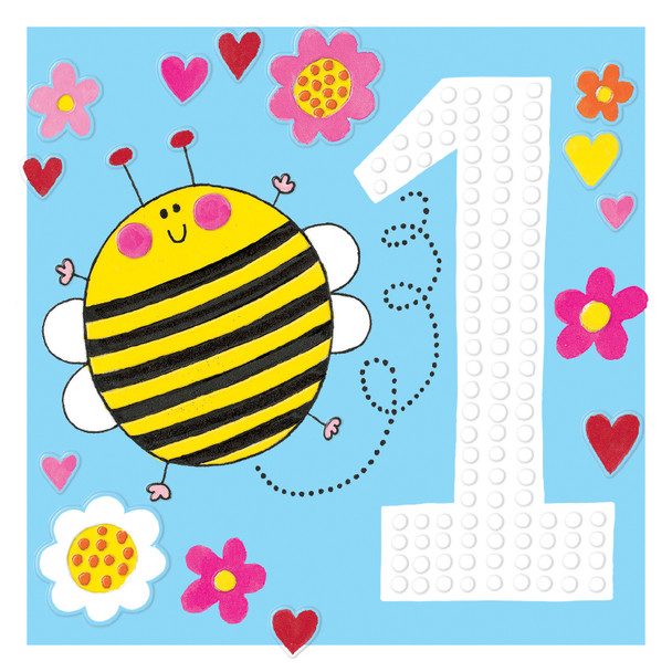 HB- 1st Bee (Emboss,125x125mm)