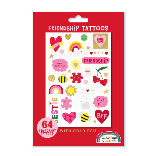 Tattoo 2 Sheet- Friendship (H:220mmxW:150mm) 