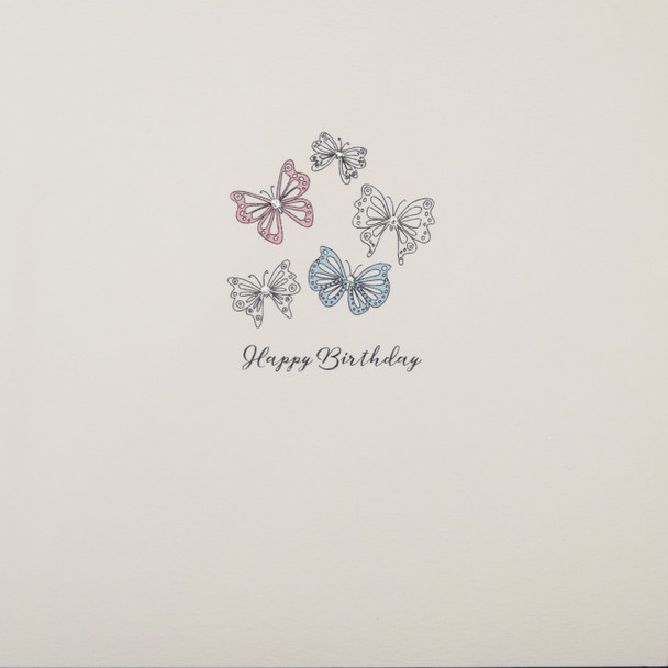 HB- Butterflies (Handfinished Gems,155x155mm)