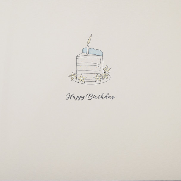 HB- Birthday Cake (Handfinished Gems,155x155mm)