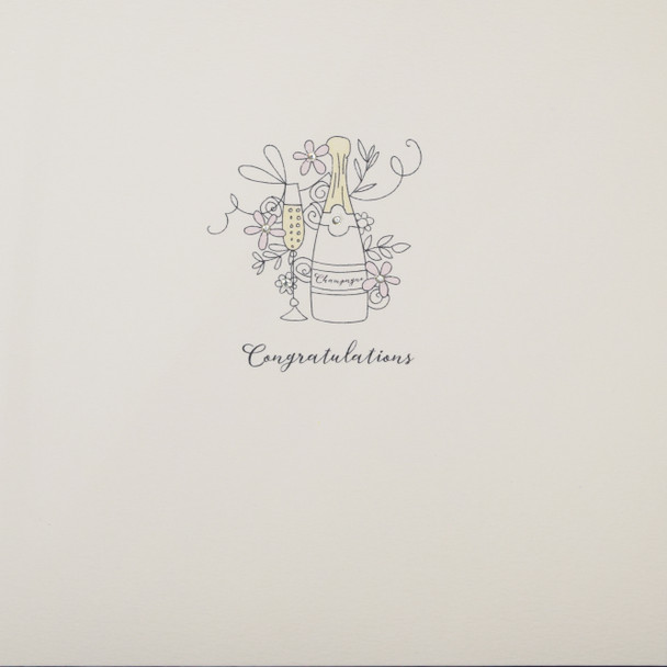 CONG- Champagne (Handfinished Gems,155x155mm)