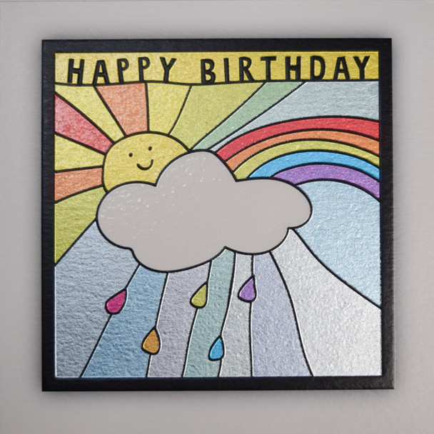 HB- Rainbow (Foiled,165x165mm)