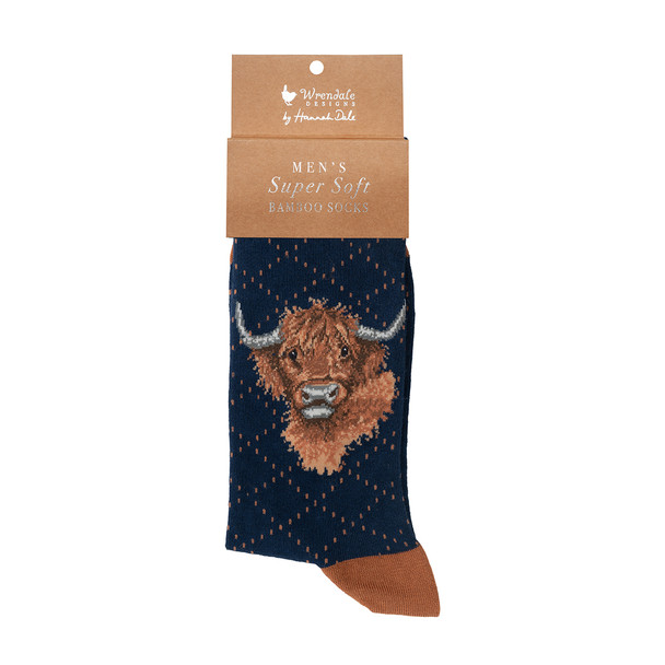 Sock Mens Bamboo - Highland Heathers (US7-11)
