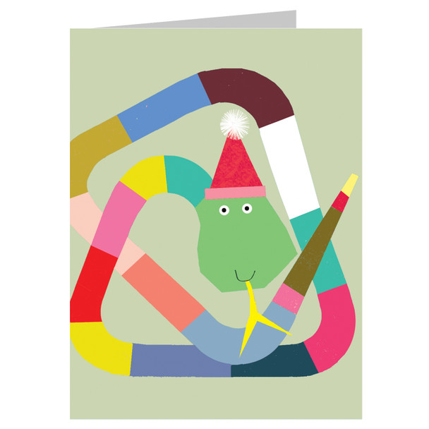 Small Card- Snake (125x95mm) 