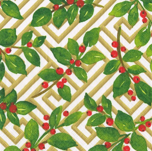 Holly & Fretwork (X26CAL 18660)