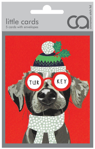 Pkt 5 - Dog Turkey (.83ea) (X26CIN LX204)