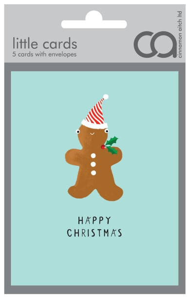 Pkt 5 - Gingerbread Man (.83ea) (X26CIN LX218)
