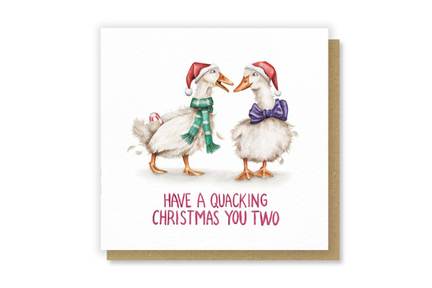 Quacking Christmas You Two (SQ155mm)