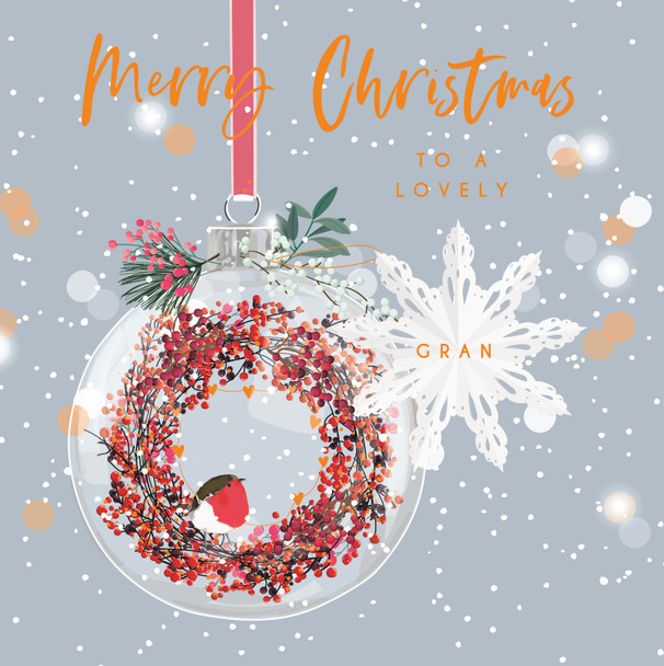 SALE Lovely Gran Bauble (unbagged) (X26BBD ELX236)