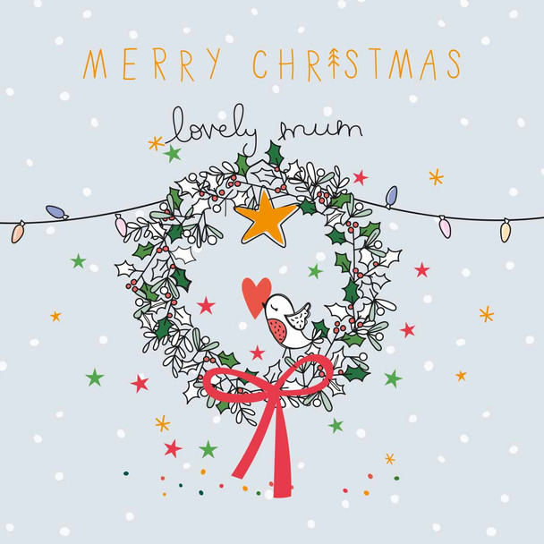 SALE Lovely Mum Wreath (unbagged) (X26BBD JLX004)