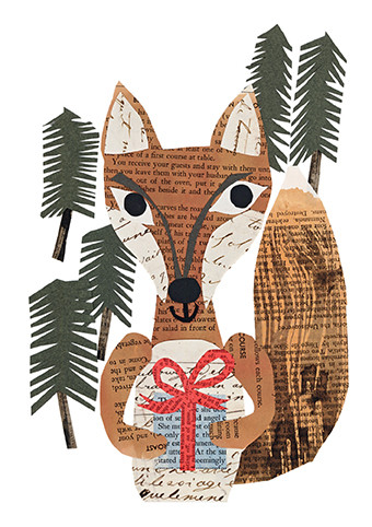 Fox with Box (X26APR XDF1419)