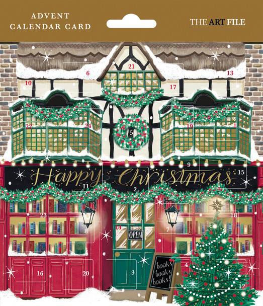 Advent Card - St Nicholas Street (158x158mm)