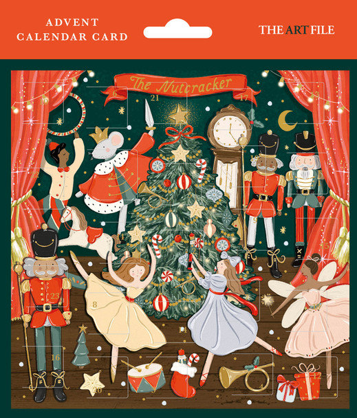 Advent Card - Nutcracker Scene (158x158mm)