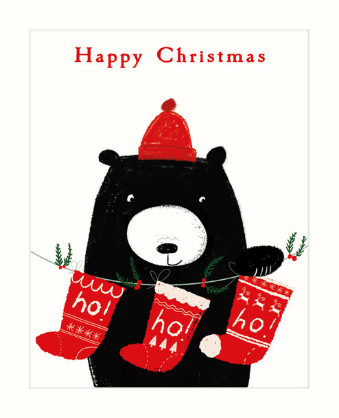 Bear Christmas Stockings (138 x 170) (X26ART BEX11)