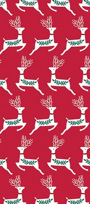 Tissue Paper (4 Sheets)- Kraft Reindeer (X26ART TISX15)