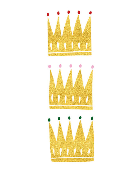 Small Card- Three Crowns (100x135mm) (X26ART TMX03)