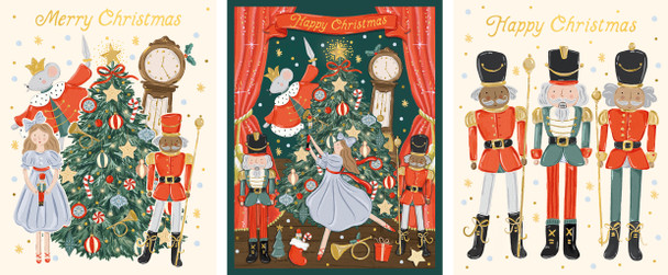 Nutcracker House (12/4x3Designs Foil)