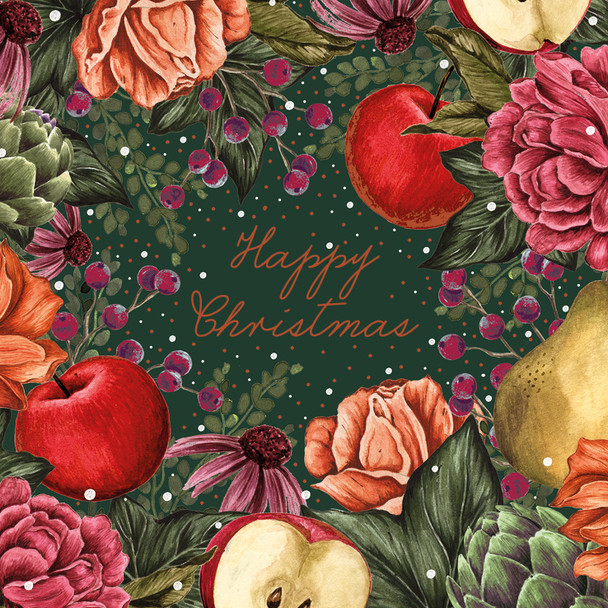 SALE Charity Pack (6) - Fruit Flowers (SQ130mm Foil) (X26ART XP391)