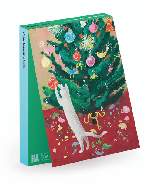 Wallet (10) SALE - RA Roger Duvoisin Cat Christmas Tree ($1.05ea)