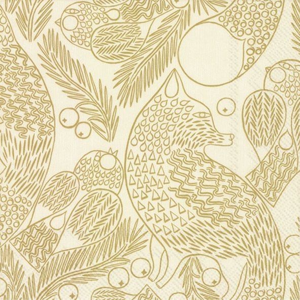 Marimekko - Ketunmarj Cream Gold-Cocktail