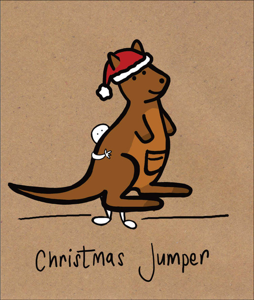 Christmas Jumper Kangaroo