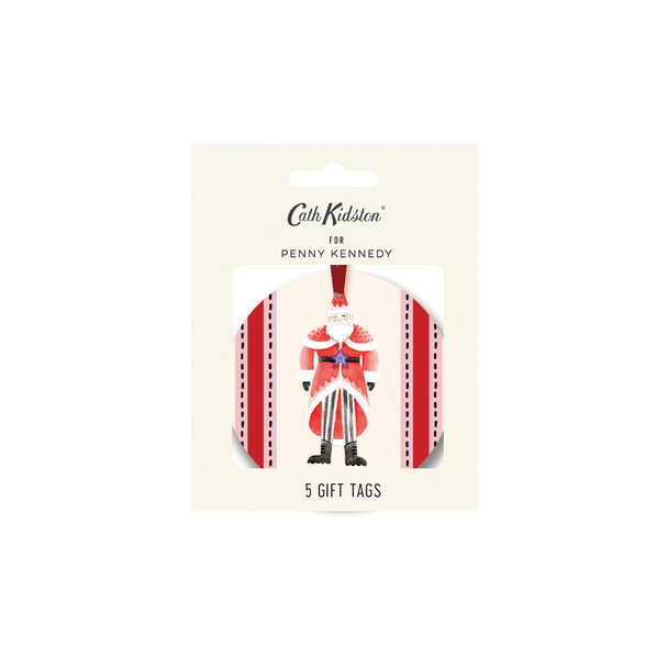 CK Nutcracker Stripe - Gift Tag Pack (5)