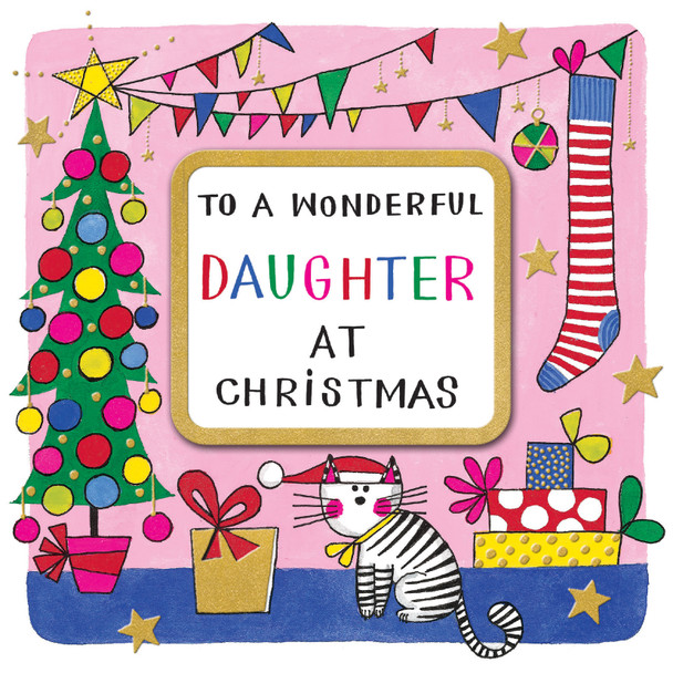 Daughter Cat (Gold Foil,3D Attachement, SQ149mm)