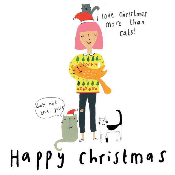 I Love Christmas More Than Cats (X26SOO JGX10)