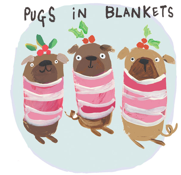 Pugs In Blankets (X26SOO SHITZU004)
