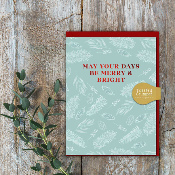 May Your Days by Merry (Unbagged) 120x90mm (X26TOC MMX30)