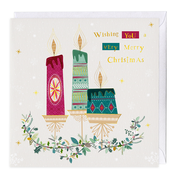 SALE- Wishing You A Very Merry Christmas (X26WHI Y053)