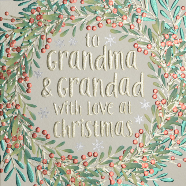 SALE - Grandma & Grandad Wreath