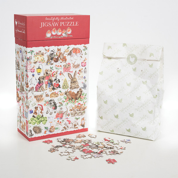 Jigsaw Puzzle 1000pc - Country Set Christmas (Box32x17.5x90cm) (X26WRE PUZ006)