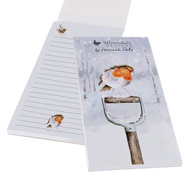 Shopping Pad SALE- Christmas Robin (210mmx99mm) (X26WRE XSP001)