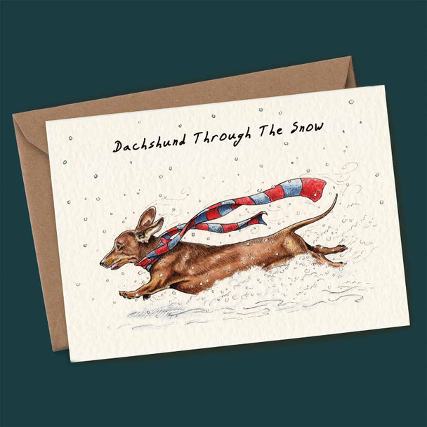 Dachshund Through The Snow (X26BEW C05)