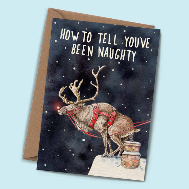 Naughty Christmas Reindeer (X26BEW C13)