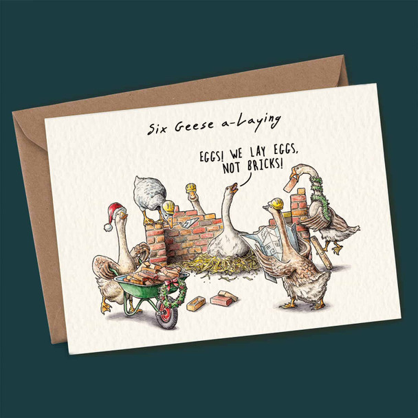 Six Geese A-Laying (X26BEW C16)