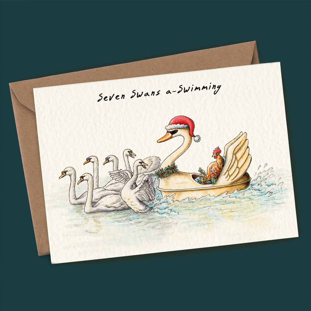 Seven Swans A-Swimming (X26BEW C17)