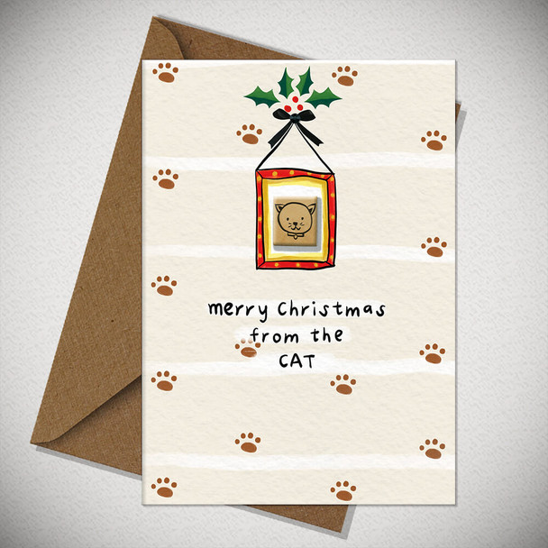 Feline Festive (Handfinished w Tile)