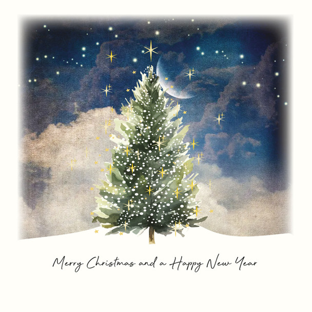 Box 6 - Merry Christmas and HNY Tree